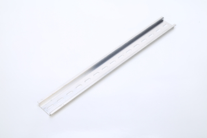 Guia de trilho de alumínio de oxidação de trilho DIN ranhurado tipo universal de 35 mm