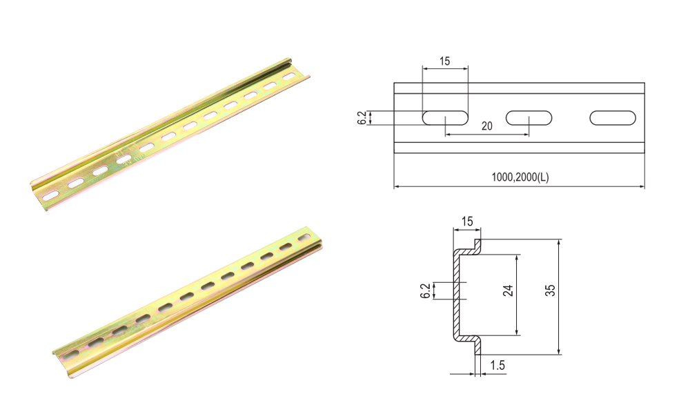 Guia do trilho de a&ccedil;o GK-1500 详情 页 说明 说明